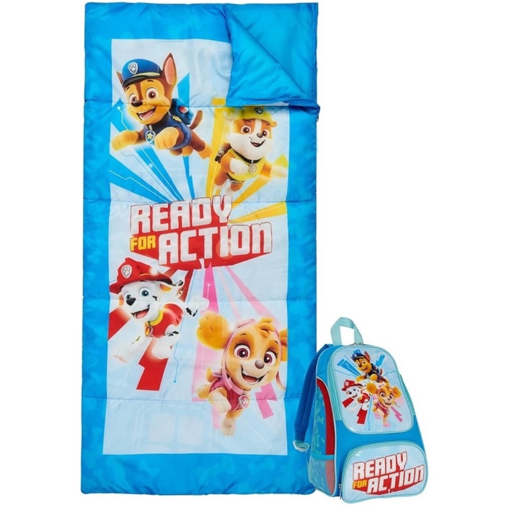 Paw patrol sleeping bag & backpack